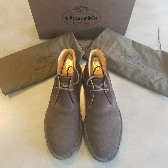 suede church's shoes